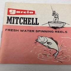 Garcia Mitchell fresh water spinning reels | booklet