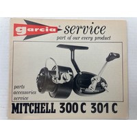Garcia service boekje van Mitchell 300 C 301 C molen