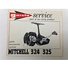 Garcia service boekje van Mitchell 324 325 molen