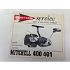 Garcia service boekje van Mitchell 400 401 spinning reel | manual