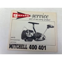 Garcia service boekje van Mitchell 400 401 molen