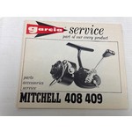 Garcia service boekje van Mitchell 408 409 molen