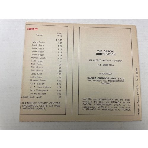 Garcia service boekje van Mitchell 410 411 molen