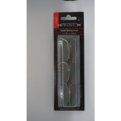 Mantikor treble strong Hook | 3 st | size 6/0 | treble hook