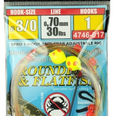 spro SPRO| Anti crab rig | 140 cm  1 hook #3/0