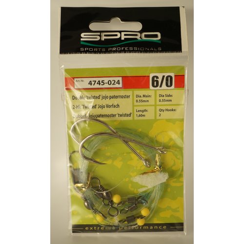 Spro SPRO |  twisted |  dubbele jojopasternoster| | 160 cm