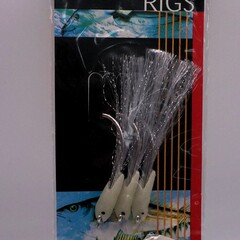 Mustad Hokkai Tempter | 4/0 | 3st | rig hook