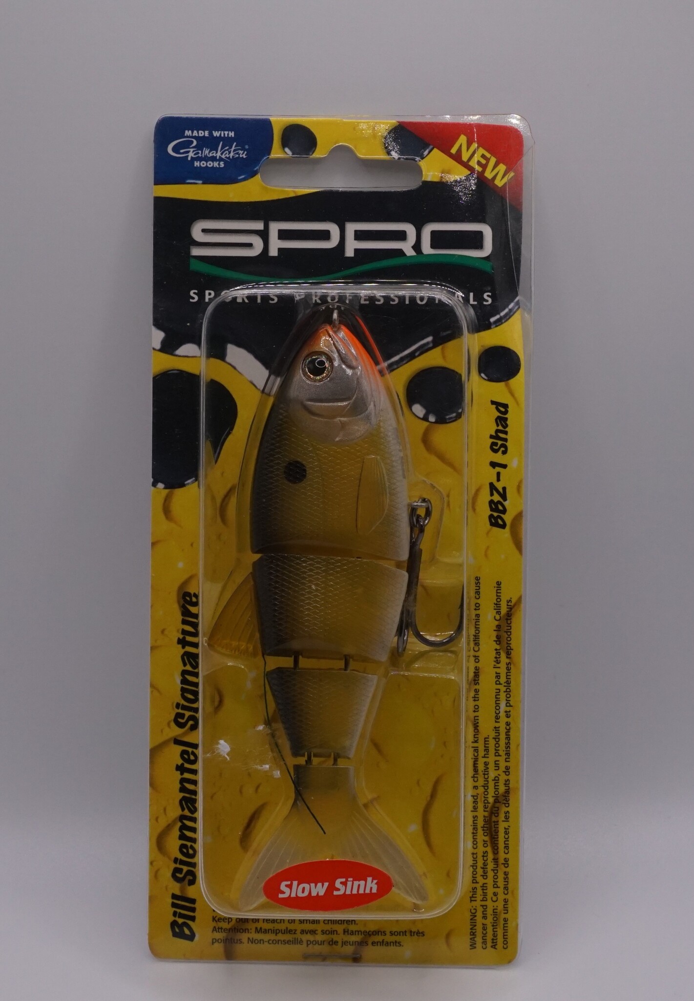 SPRO BBZ -1, Swimbait, Slow Sink