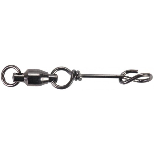 Mustad Mustad Fastach  Clip w. | ball bearing swivel | 7 st | size 3.4