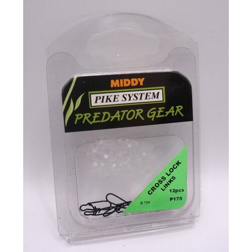 Middy Pike System Cross lock links | 12 pcs