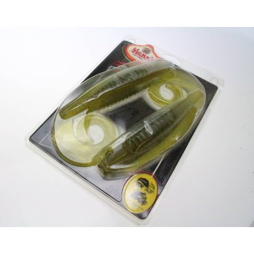 Mann's chameleon lizzard | 40 cm Mega Grub | 2 st | softbaits