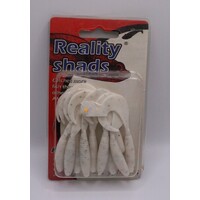 Albatros  Albatros Reality shads | twister | white   | 7 cm | 10 st
