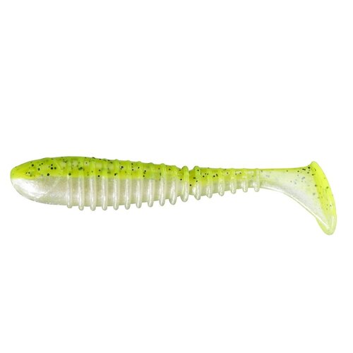 Berkley fflex rib shad | chartreuse | 6,5 cm |
