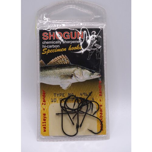 Shogun Shogin | Specimen hooks |  snoekbaars | 10 st | haken