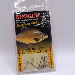 Shogun Shogin | Specimen hooks |  brasse | 10 st | hooks