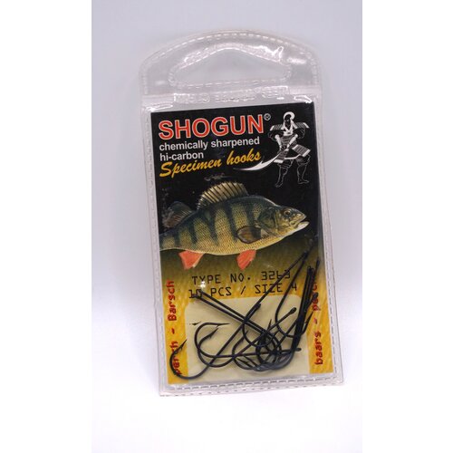Shogun Shogin | Specimen hooks |  Baars | 10 st | haken