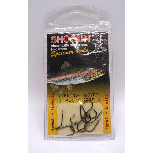 Shogun Shogin | Specimen hooks |  trout | 10 st | hooks