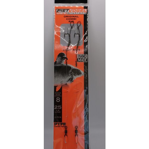 Piet Vogel Piet Vogel | Traditional line Alginer hair rig | 25 LB