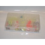 Tacklebox filled with softbaits