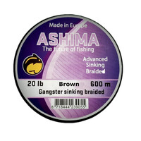 Ashima Gangster Sinking Braided 20 LB | 600M | gevlochten  lijn