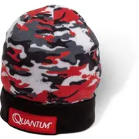 Quantum |  Wintercap | zwart/rood camou