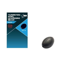 Nash Tungsten | Oval | leadcore Bead | 8mm