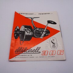 Service boekje van Mitchell 306  spinning reel | manual