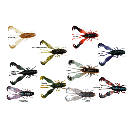 LMAB LMAB | Finesse Filet craw | 5pcs | 7cm | shads