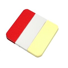 Nash Nash| Rig  Foam | geel-wit-rood