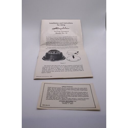 Vintage Compass | Airguide Model 61