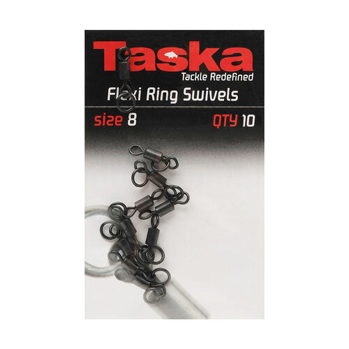 Taska Flexi Ring  swivel | size 10  | 10 pcs