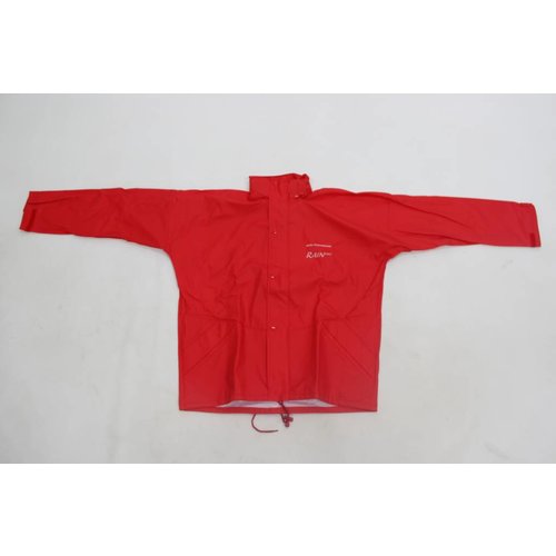 Ron Thompson pro flexi soft rain suit 2 delig rood | maat S | regenpak