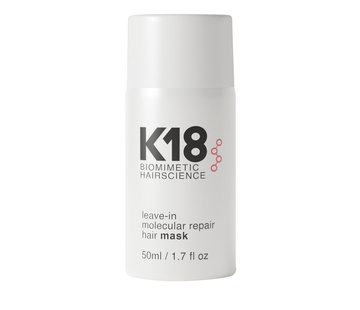 K18 HAIR Masque capillaire sans rinçage à réparation moléculaire  50ml