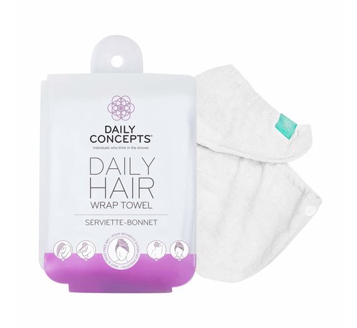 DAILY CONCEPTS Daily Hair Wrap Towel