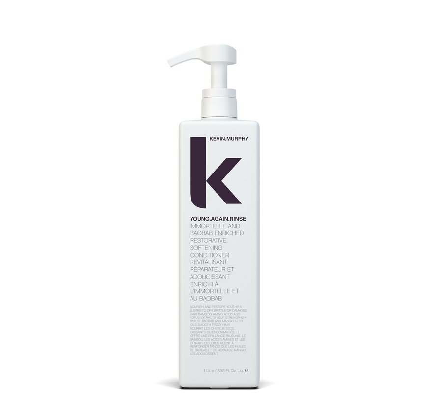 YOUNG.AGAIN.RINSE - Voordelige salonverpakking - 1000 ml