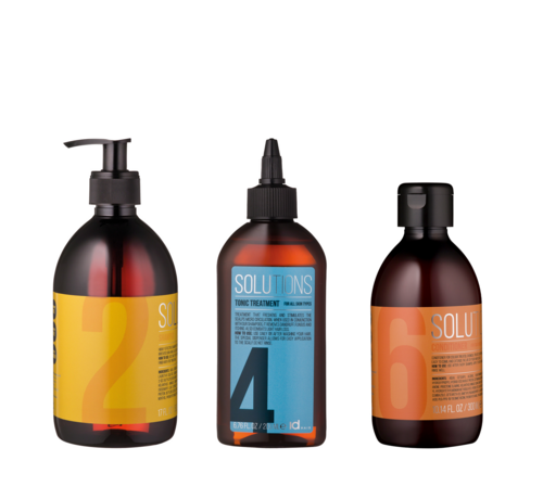 IdHAIR Solutions – Trio Cuir Chevelu Sec