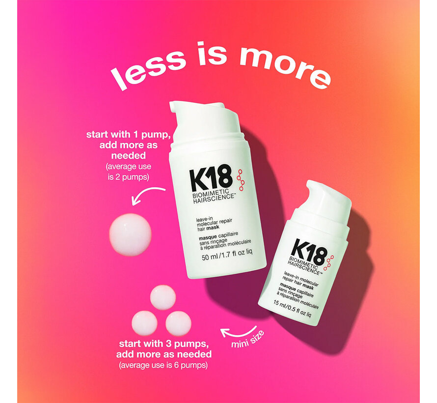 K18 Leave-In Molecular Repair Hair Mask 50ml