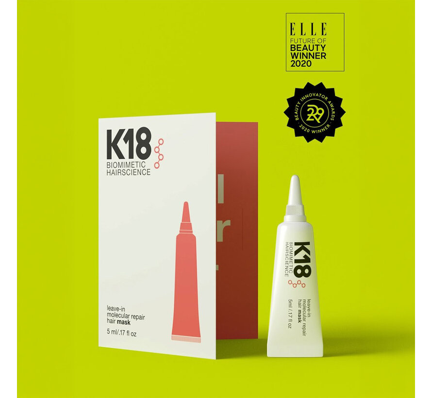 K18 Leave-In Molecular Repair Hair Mask 5ml