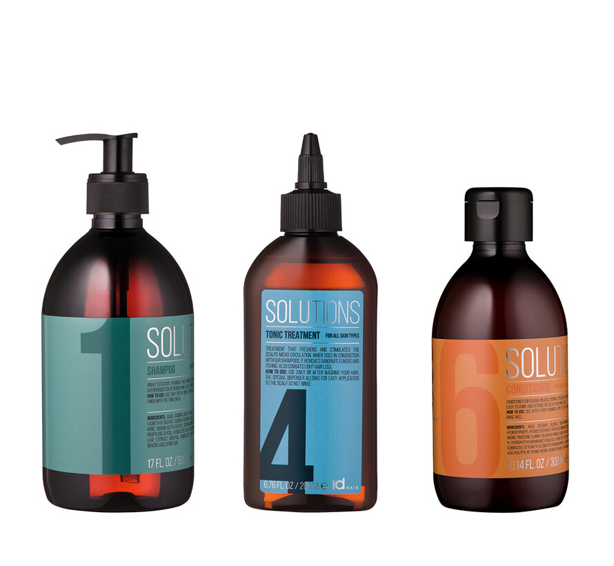 IdHAIR Solutions – Trio Cuir Chevelu Gras