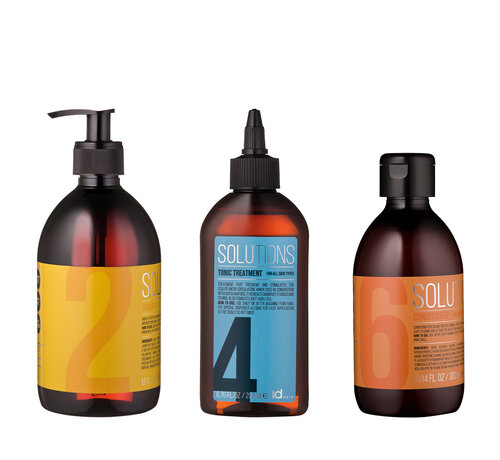 IdHAIR Solutions – Droge Hoofdhuid Trio
