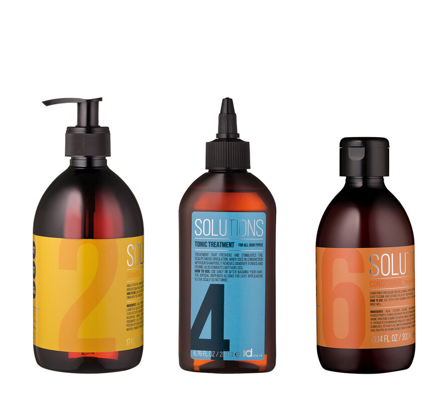 IdHAIR Solutions – Droge Hoofdhuid Trio