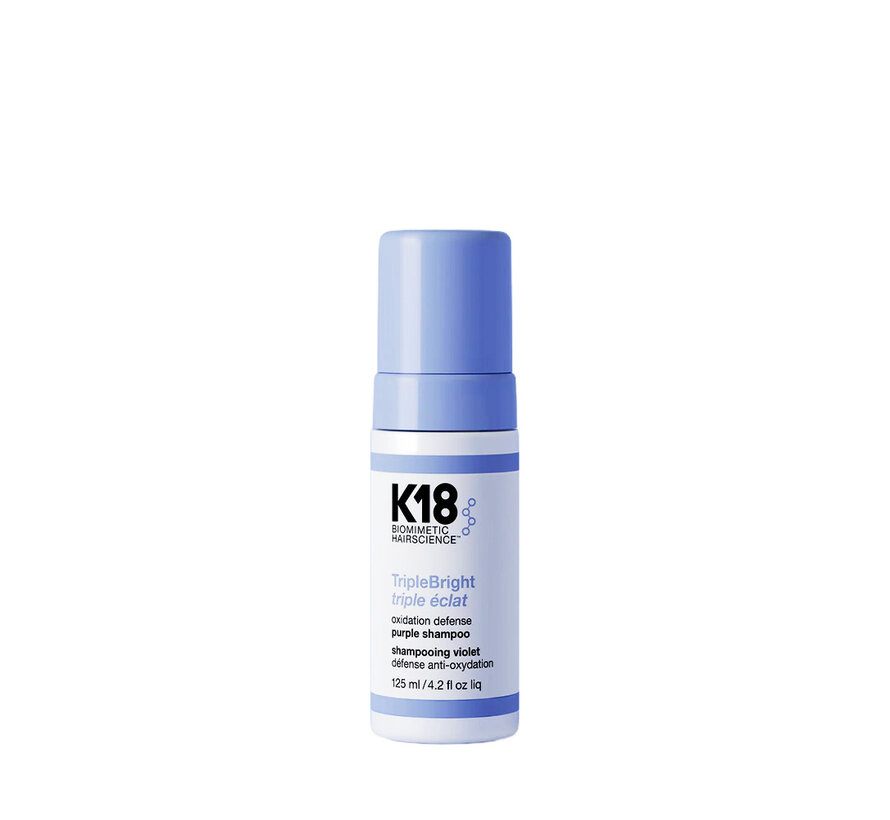 K18 TripleBright anti-oxidatie zilver shampoo