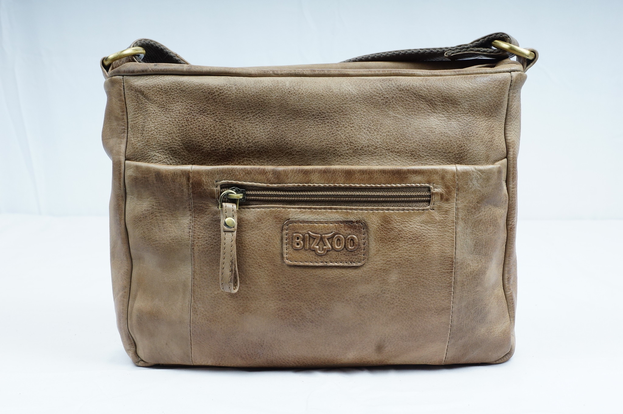 Bizzoo Bizzoo cross-over bag with front pocket taupe