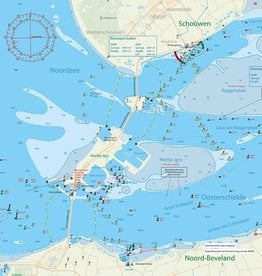 Kaartkussen Oosterschelde Neeltje Jans