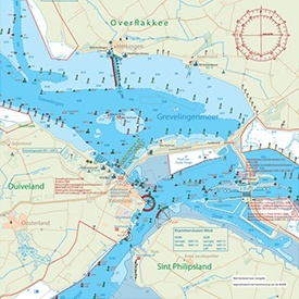 Kaartkussen Grevelingenmeer Bruinisse