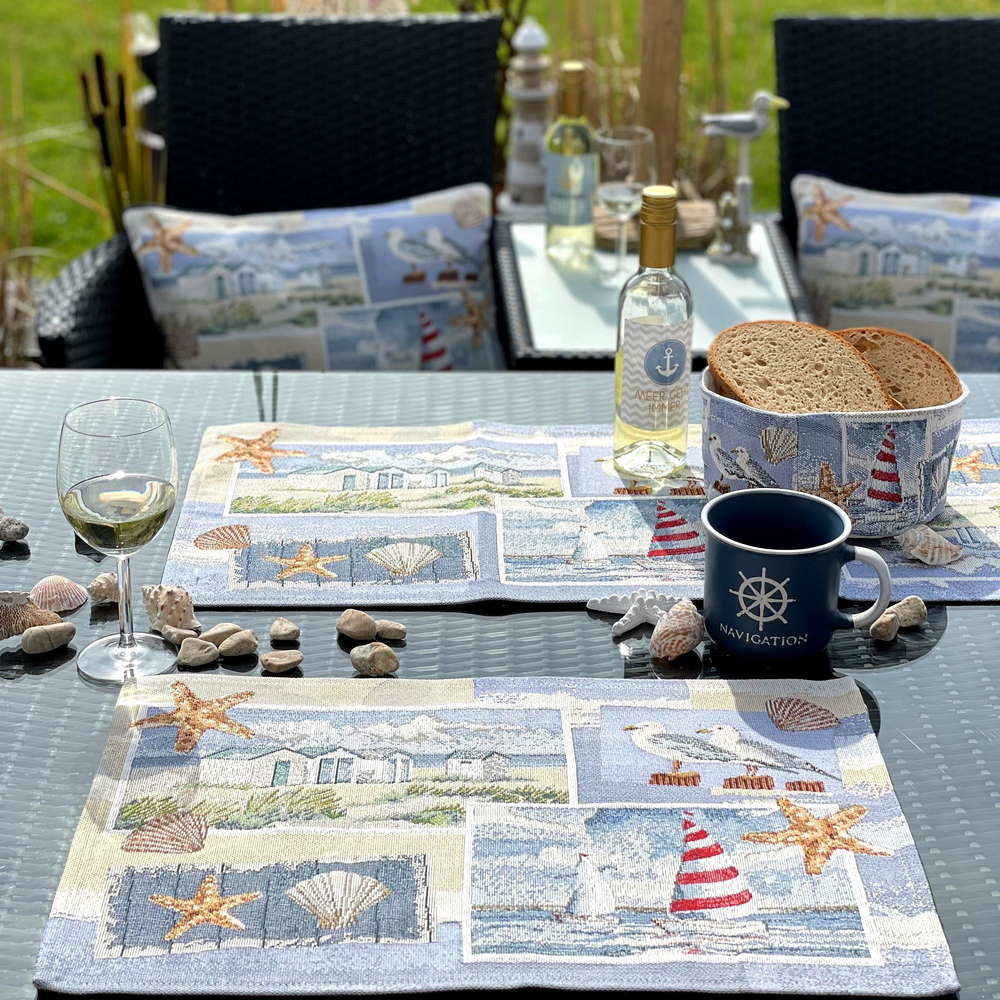 Placemat gobelin Beach House