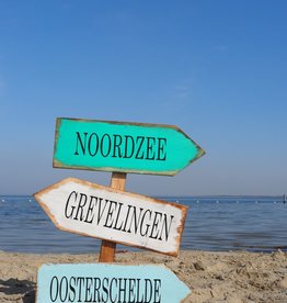 Tekstbord Noordzee