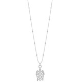 Biba Ketting schildpad mat zilver