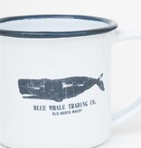 Batela Emaille mok blue whale 5cm