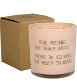 MyFlame Soja geurkaars True friends